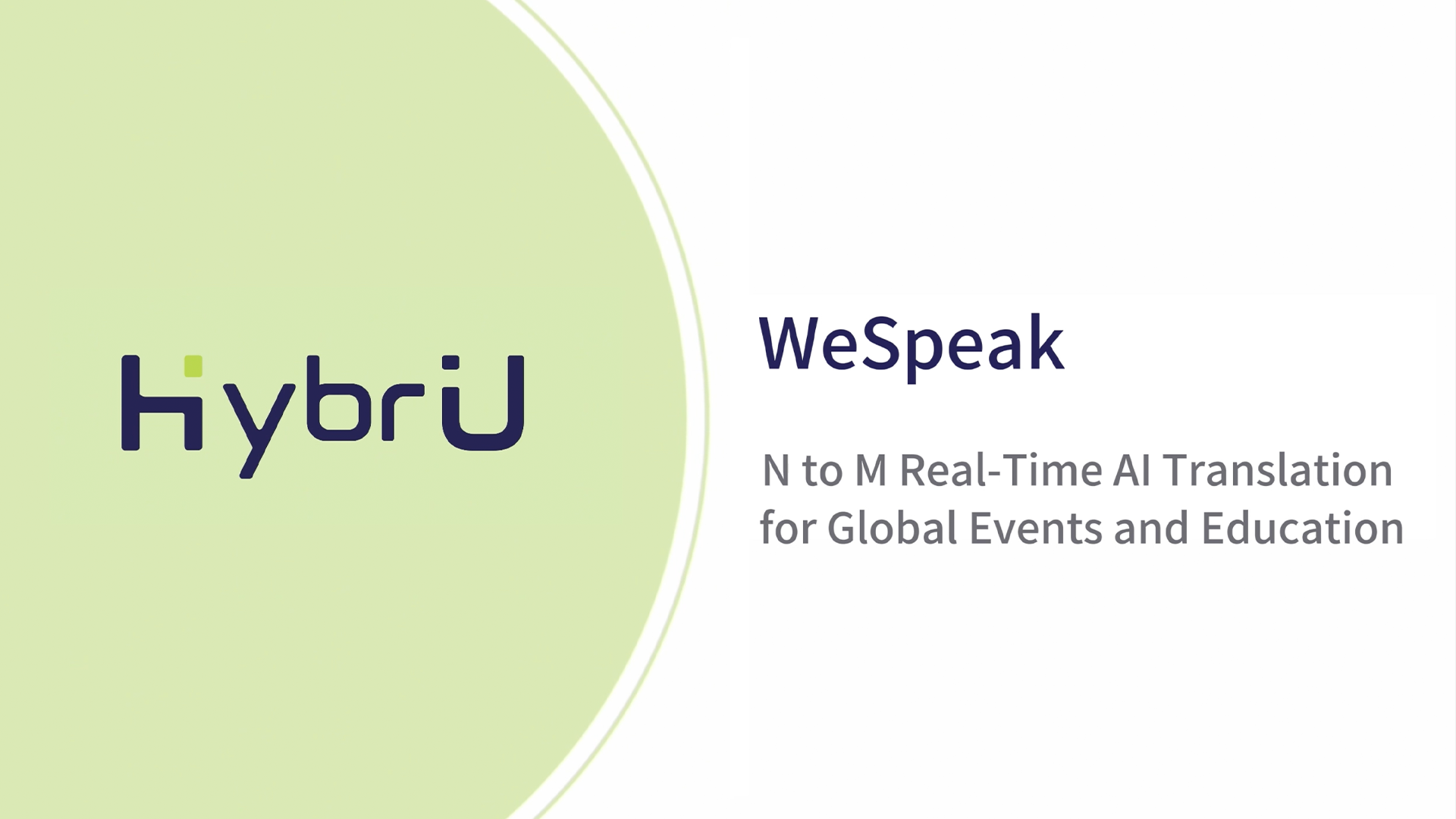 WeSpeak