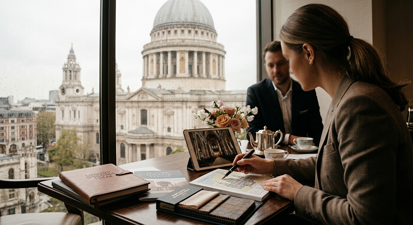 Planning a Luxury Destination Wedding in London: Historic Venues, Elite Planners, and British Traditions